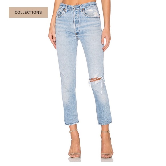 Re/Done Denim - RE/DONE | Levi’s High Rise Ankle Crop